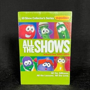 VEGGIE TALES All The Shows Vol. 1 DVD SET! 10 Show collector series 1993-1999